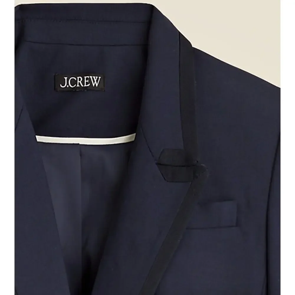 J Crew Vivienne Blazer 00 00P P00 Navy Blue NWT Merino Wool Jacket CI620 J.Crew